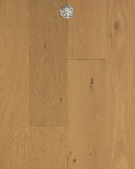 Provenza Floors Cadeau Sonata European Oak Engineered Hardwood, installed in a room