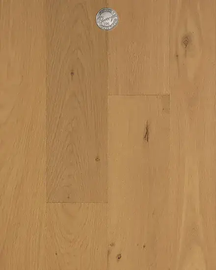 Provenza Floors Cadeau Sonata European Oak Engineered Hardwood, installed in a room