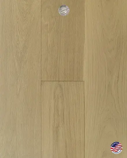 Provenza Floors Dutch Masters Cleve European Oak Engineered Hardwood, installed in a room