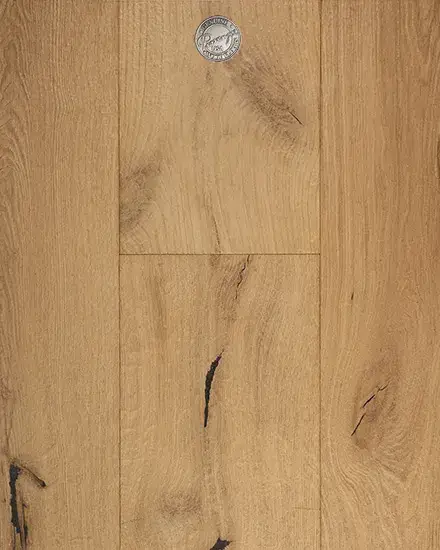 Provenza Floors Grand Pompeii Baggio European Oak Engineered Hardwood, installed in a room