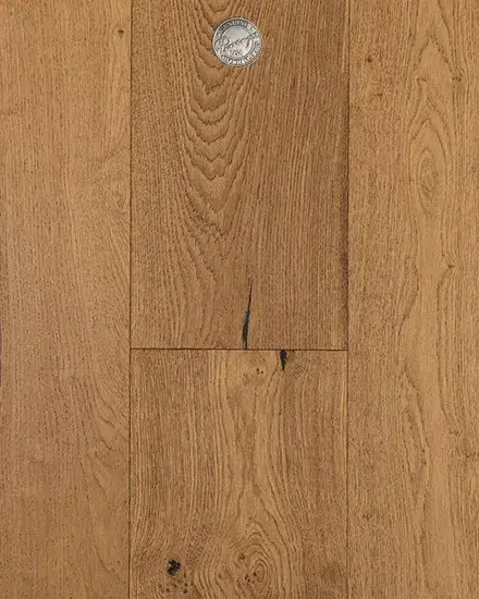 Provenza Floors Grand Pompeii Loreto European Oak Engineered Hardwood, installed in a room