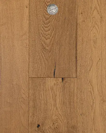 Provenza Floors Grand Pompeii Loreto European Oak Engineered Hardwood, installed in a room