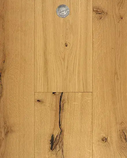 Provenza Floors Grand Pompeii Pantera European Oak Engineered Hardwood, installed in a room
