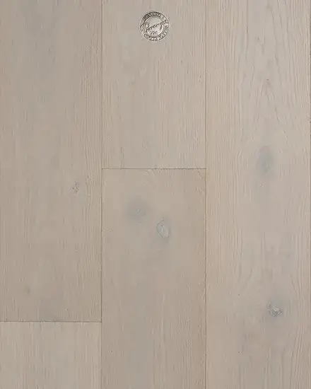 Provenza Floors Lugano Bella European Oak Engineered Hardwood, installed in a room