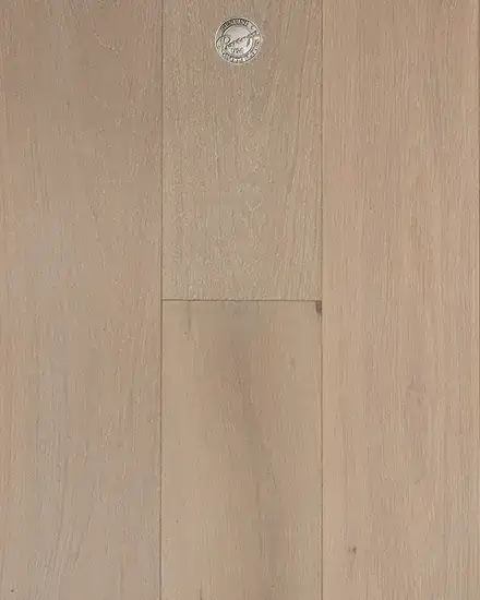 Provenza Floors Lugano Chiara European Oak Engineered Hardwood, installed in a room