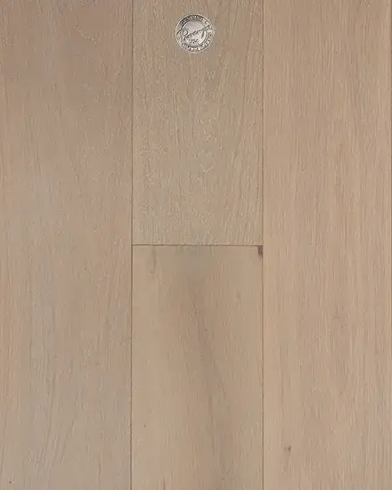 Provenza Floors Lugano Chiara European Oak Engineered Hardwood, installed in a room