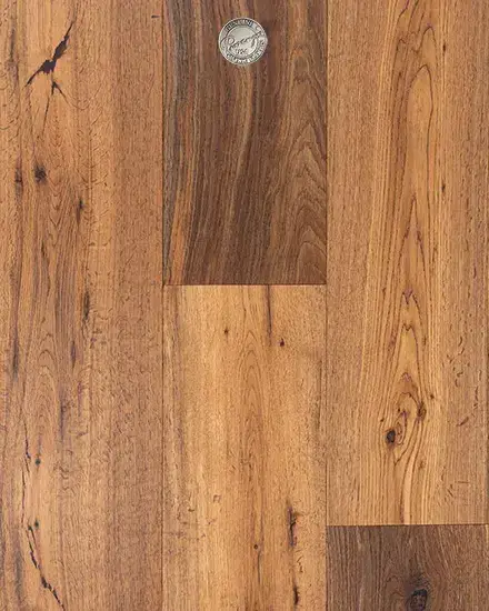 Provenza Floors Lugano Forma European Oak Engineered Hardwood, installed in a room