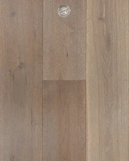 Provenza Floors Lugano Genre European Oak Engineered Hardwood, installed in a room