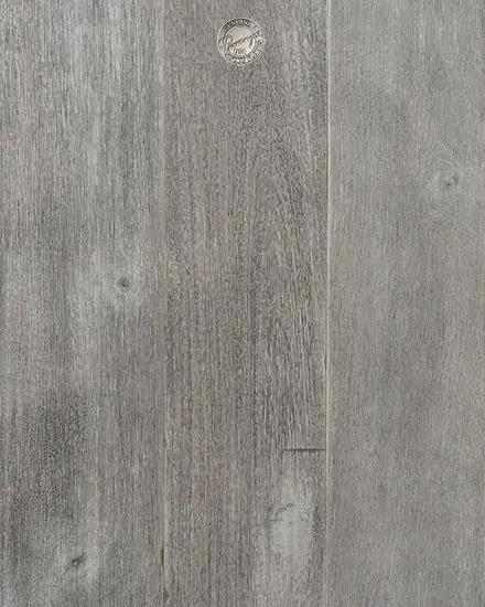 Provenza Floors Modern Rustic Silver Lining Acacia Engineered Hardwood, installed in a room