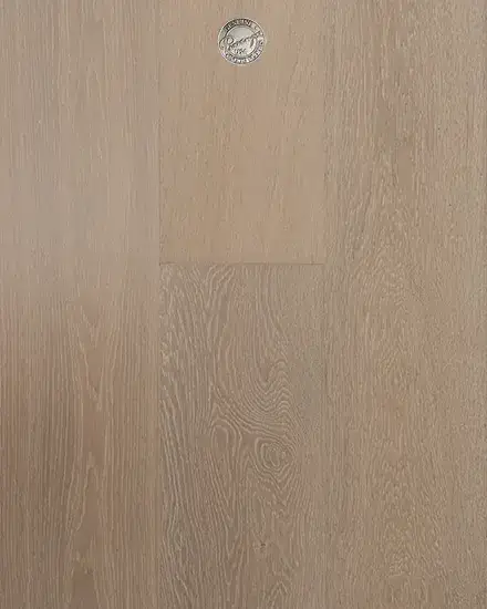Provenza Floors New York Loft Carnegie Hall White Oak Engineered Hardwood, installed in a room