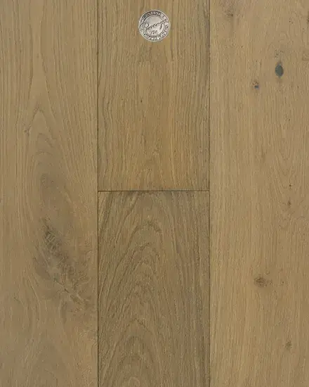 Provenza Floors New York Loft Continental European Oak Engineered Hardwood, installed in a room