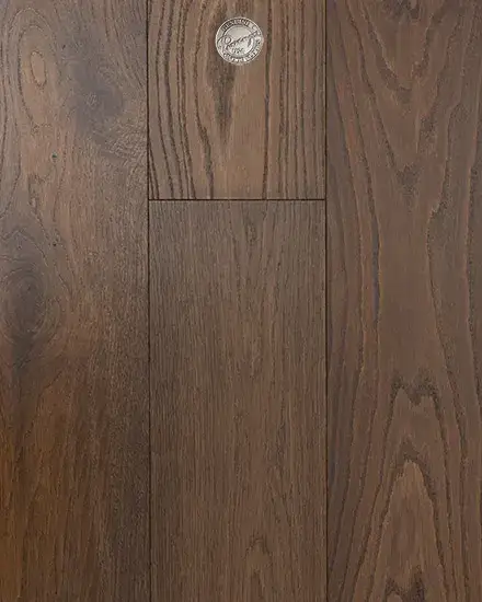Provenza Floors New York Loft Pier 55 White Oak Engineered Hardwood, installed in a room