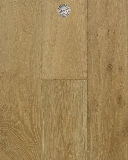 Provenza Floors New York Loft Saratoga European Oak Engineered Hardwood, installed in a room