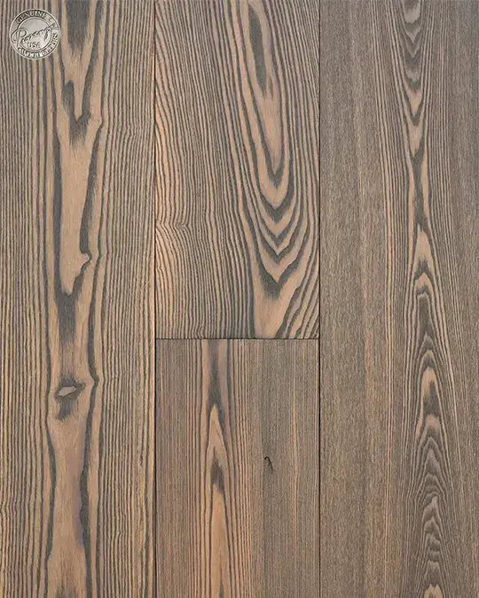 Provenza Floors Old World Cocoa Powder Ash Engineered Hardwood, installed in a room