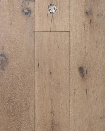 Provenza Floors Old World Mink Oak Engineered Hardwood, installed in a room