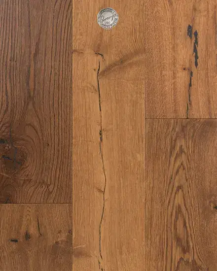 Provenza Floors Old World Toasted Sesame Oak Engineered Hardwood, installed in a room