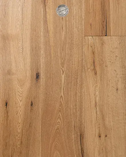 Provenza Floors Old World Warm Sand Oak Engineered Hardwood, installed in a room