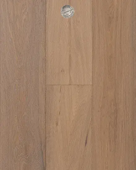 Provenza Floors Old World Weathered Ash Oak Engineered Hardwood, installed in a room