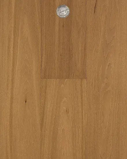 Provenza Floors Opia Brulee European Oak Engineered Hardwood, installed in a room