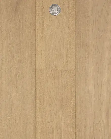 Provenza Floors Opia Coterie European Oak Engineered Hardwood, installed in a room