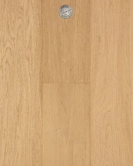 Provenza Floors Opia Destiny European Oak Engineered Hardwood, installed in a room