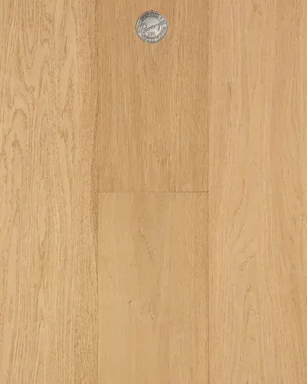 Provenza Floors Opia Destiny European Oak Engineered Hardwood, installed in a room
