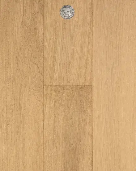 Provenza Floors Opia Galerie European Oak Engineered Hardwood, installed in a room