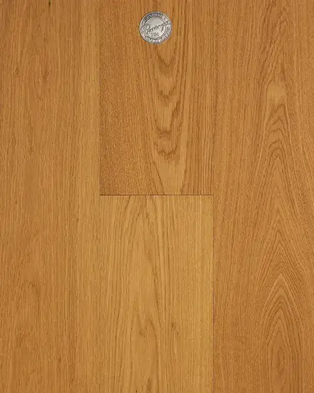 Provenza Floors Opia Portico European Oak Engineered Hardwood, installed in a room
