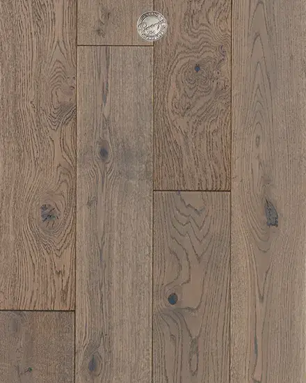 Provenza Floors Richmond Stone Bridge White Oak Solid Hardwood, installed in a room