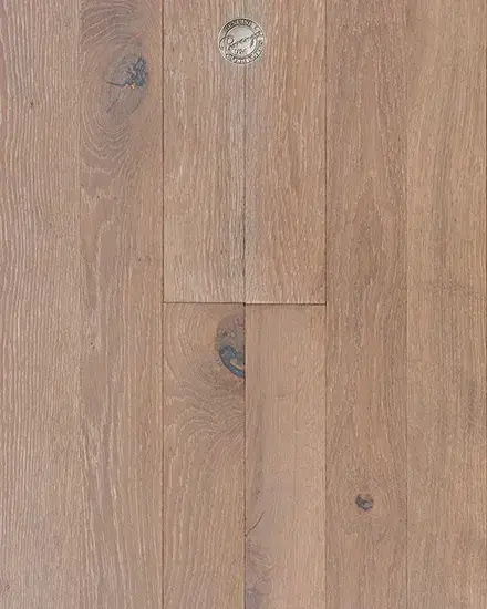 Provenza Floors Studio Moderno Fellini Oak Engineered Hardwood, installed in a room