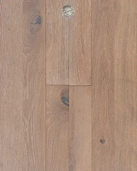 Provenza Floors Studio Moderno Fellini Oak Engineered Hardwood, installed in a room