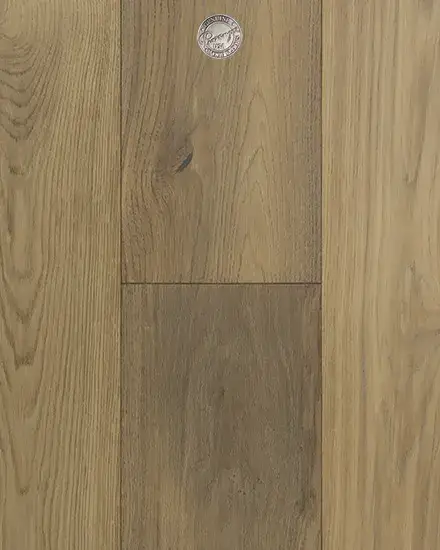 Provenza Floors Tresor Agio European Oak Engineered Hardwood, installed in a room