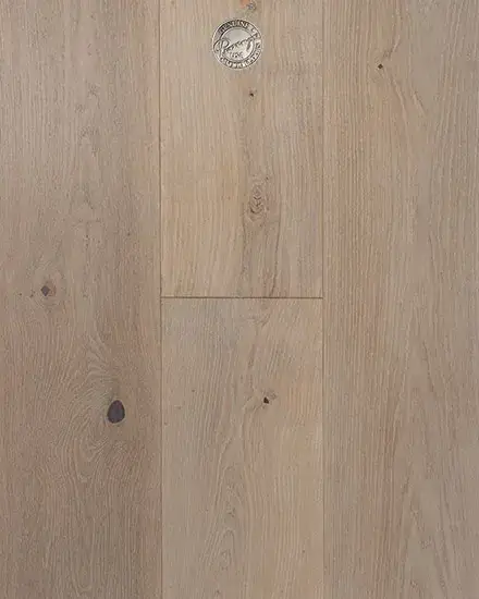 Provenza Floors Tresor Amour European Oak Engineered Hardwood, installed in a room