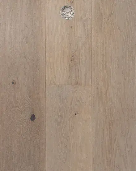 Provenza Floors Tresor Amour European Oak Engineered Hardwood, installed in a room