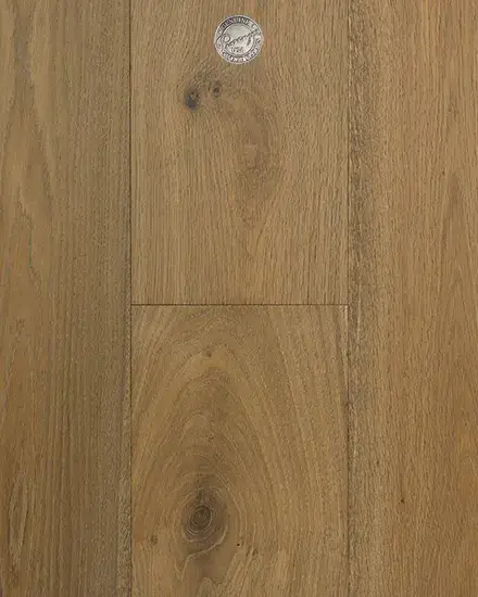 Provenza Floors Tresor Cherie European Oak Engineered Hardwood, installed in a room