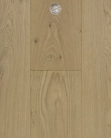 Provenza Floors Tresor Rivoli European Oak Engineered Hardwood, installed in a room