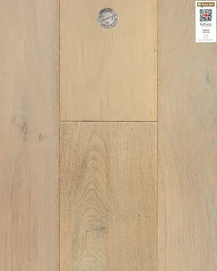 Provenza Floors Vitali Emilia European Oak Engineered Hardwood, installed in a room
