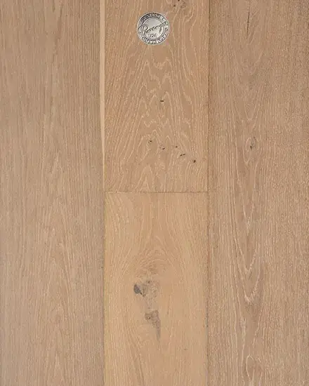 Provenza Floors Vitali Rocca European Oak Engineered Hardwood, installed in a room