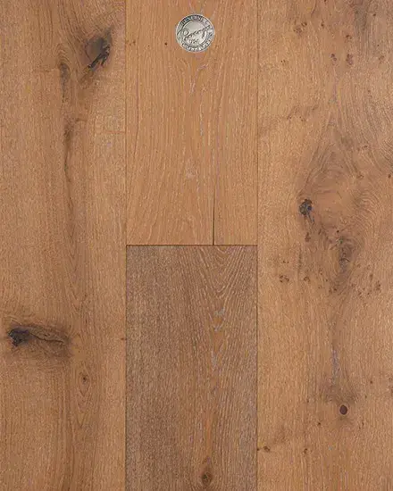 Provenza Floors Vitali Tivoli European Oak Engineered Hardwood, installed in a room