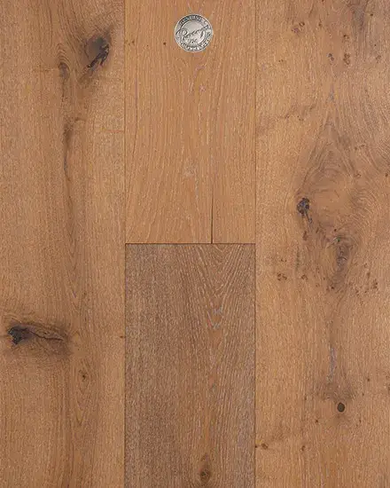 Provenza Floors Vitali Tivoli European Oak Engineered Hardwood, installed in a room