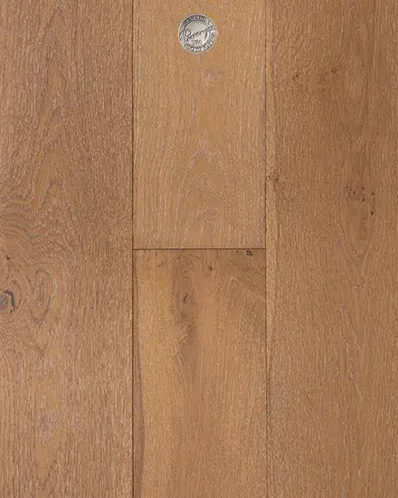 Provenza Floors Volterra Ravina European Oak Engineered Hardwood, installed in a room