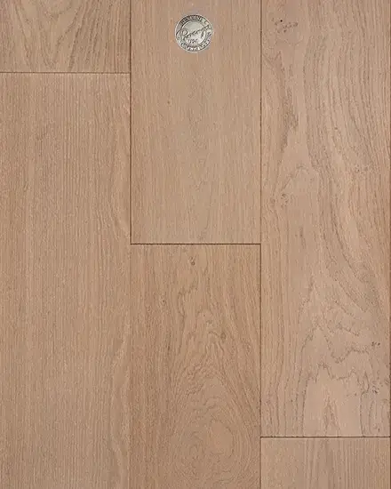Provenza Floors Volterra Valori European Oak Engineered Hardwood, installed in a room