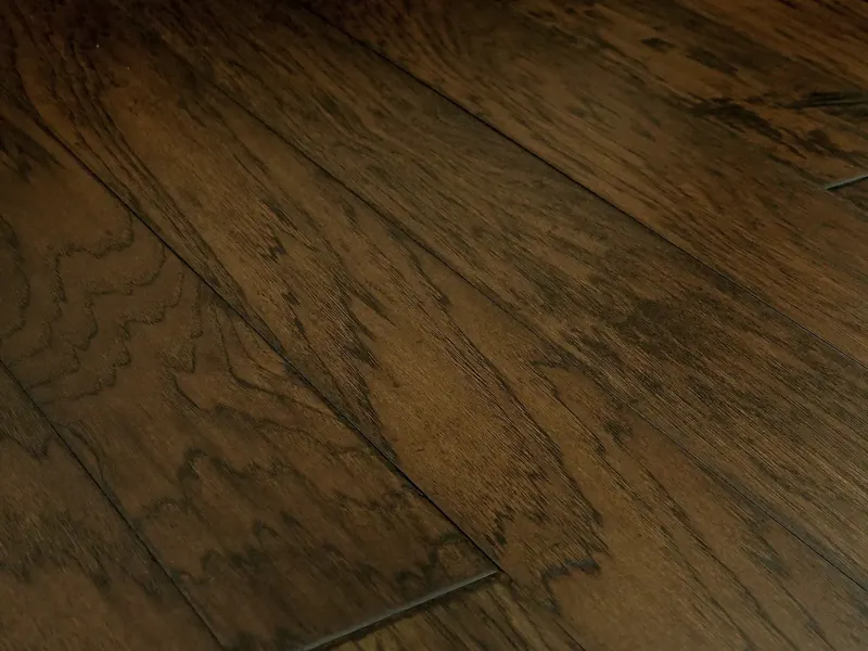 Reward Flooring El Paso Hickory Resler Engineered Hardwood, room view