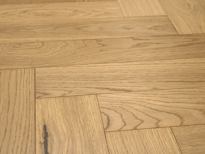 Reward Flooring Provence III European Oak La Garde Herringbone Engineered Hardwood, room view