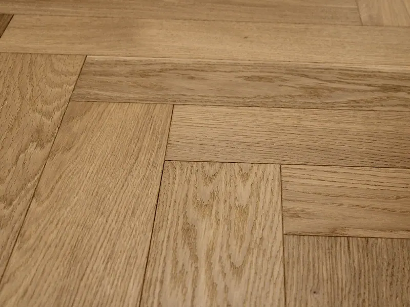 Reward Flooring Provence III European Oak Venelle Herringbone Engineered Hardwood, room view