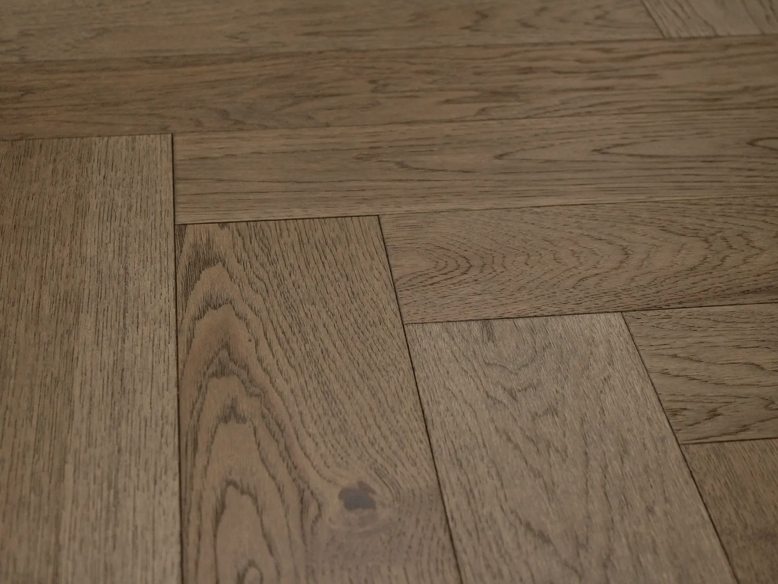 Reward Flooring Provence III Hickory Pelisan Herringbone Engineered Hardwood, room view