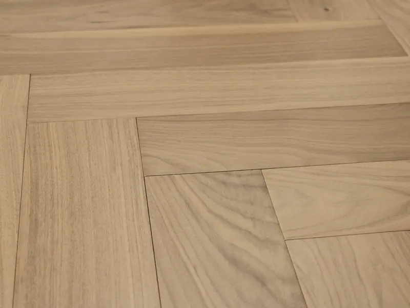 Reward Flooring Provence III Walnut Archail Herringbone Engineered Hardwood, room view