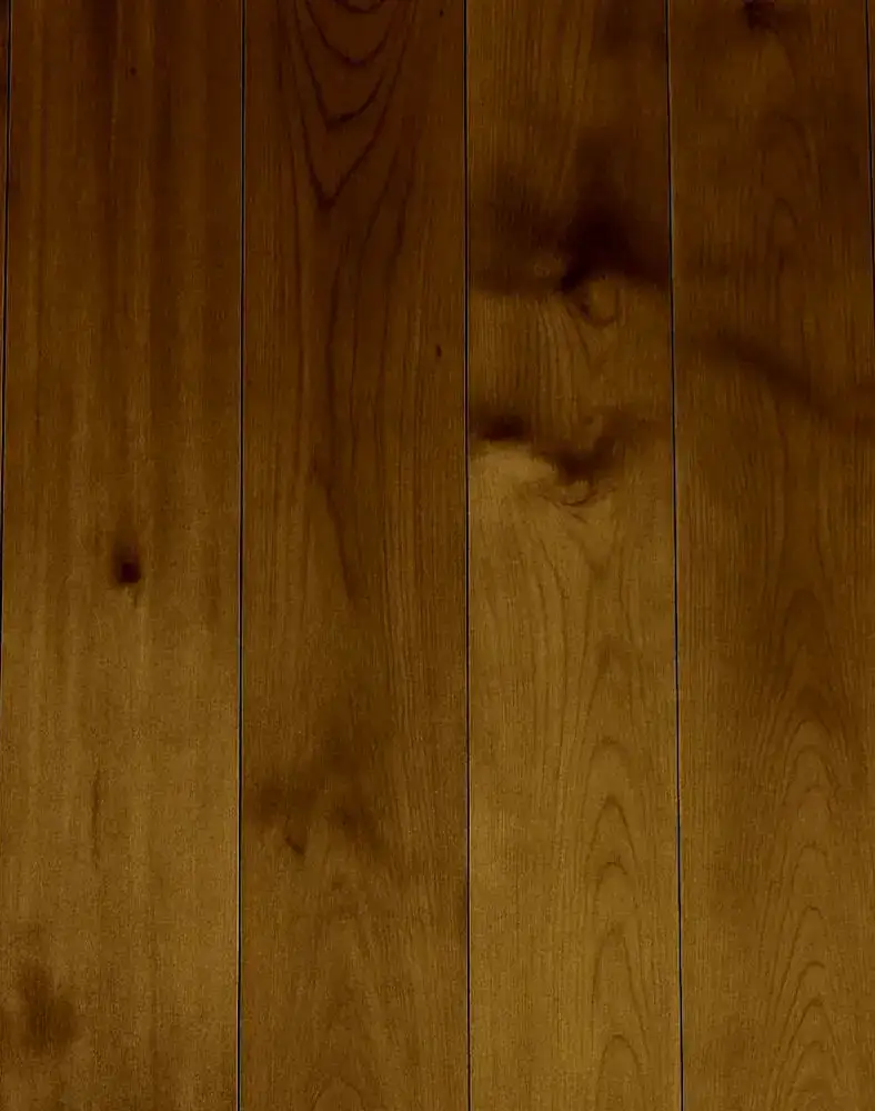 SLCC Flooring Karuna Metta Hickory Engineered Hardwood, installed in a room