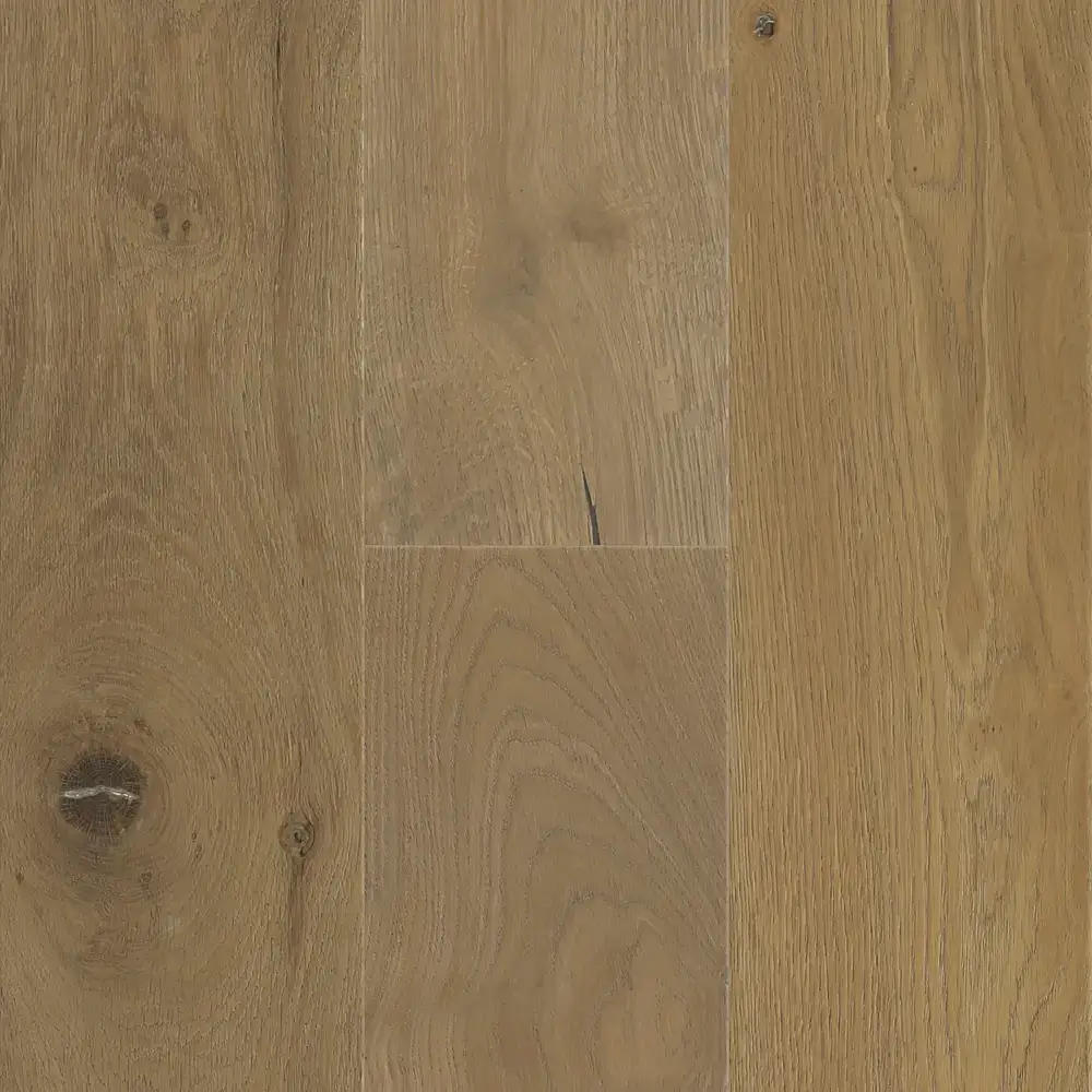 SLCC Flooring Milky Way Mercury European Oak Engineered Hardwood, installed in a room