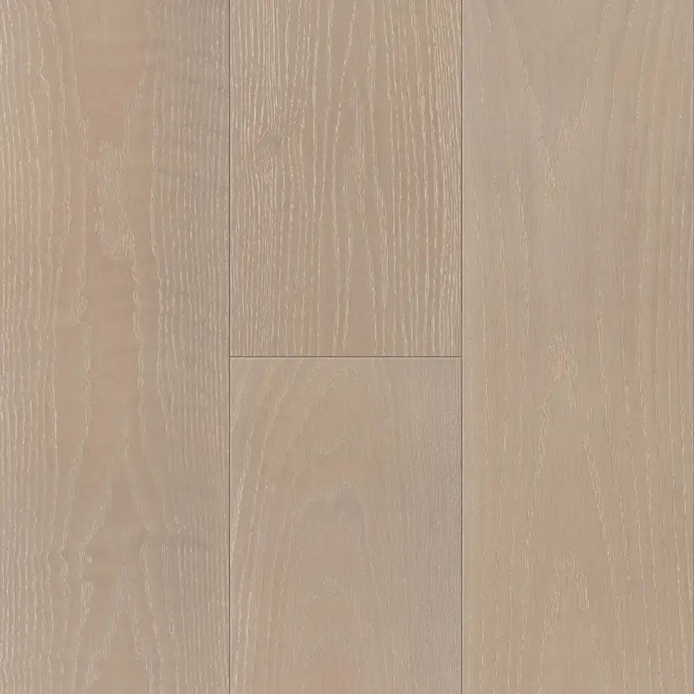 SLCC Flooring Milky Way Select Lumin European Oak Engineered Hardwood, installed in a room